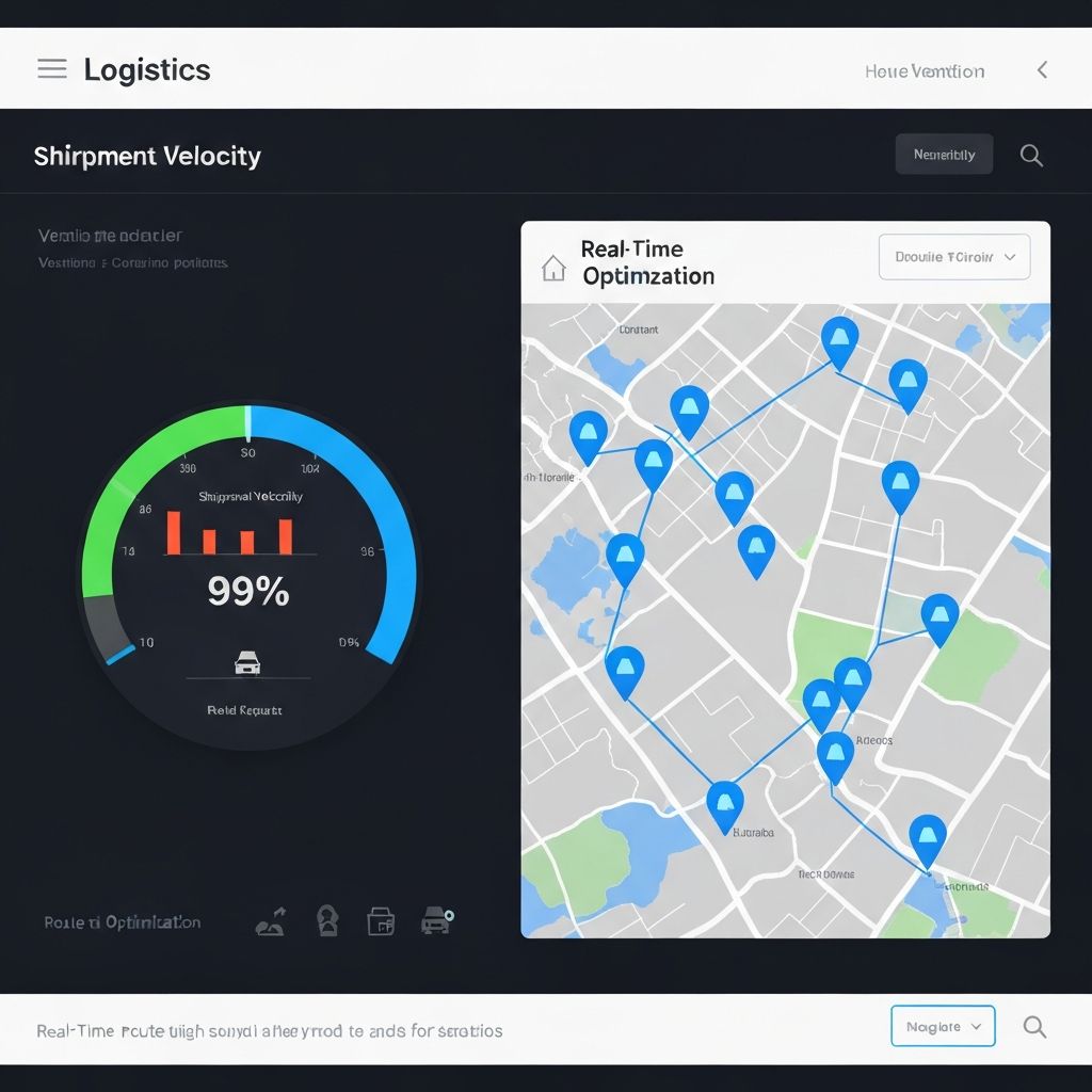 Meridian Logistics results dashboard
